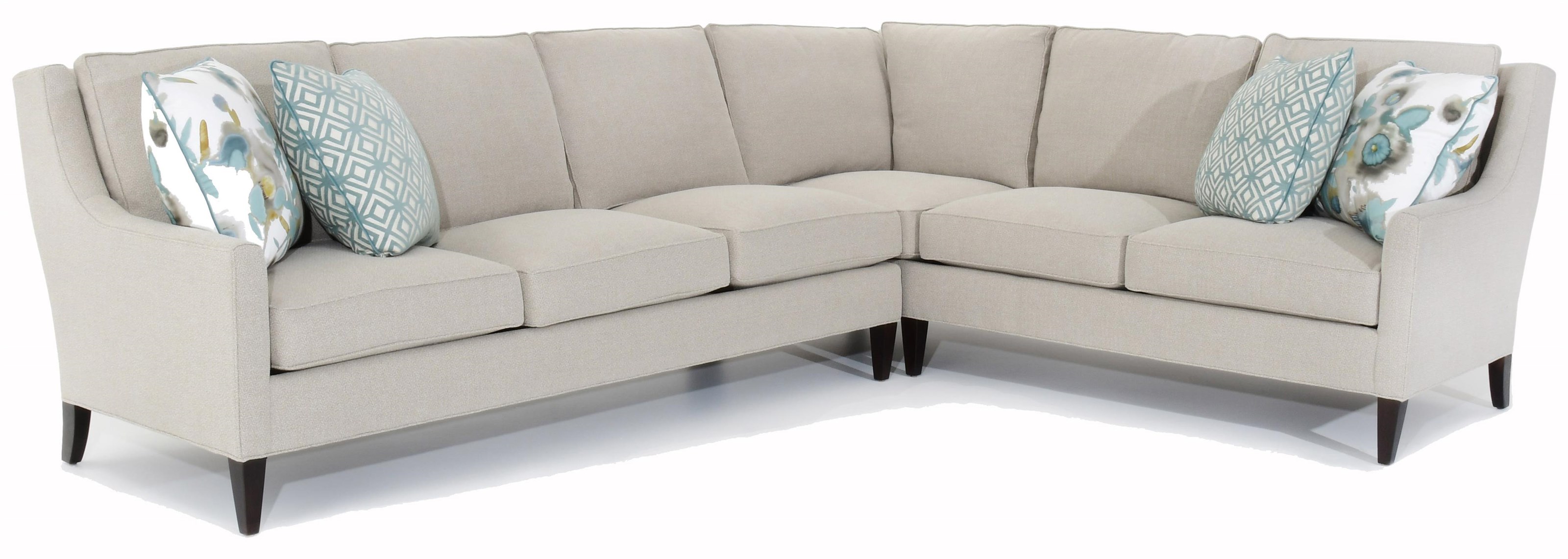 Huntington House Laguna 220023+24 Contemporary Sectional Sofa with Track Arms Baer's